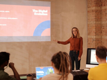 Conference keynote audience